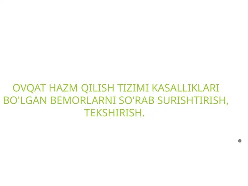 Qorin bo'shlig'i organlarining topografiyasi