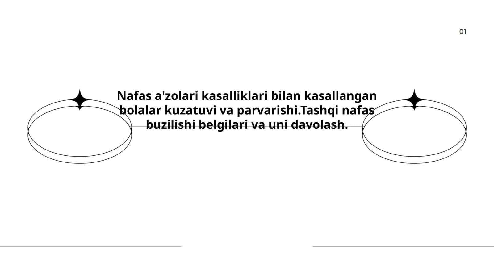 Nafas a'zolari kasalliklari bilan kasallangan bolalar kuzatuvi va parvarishi