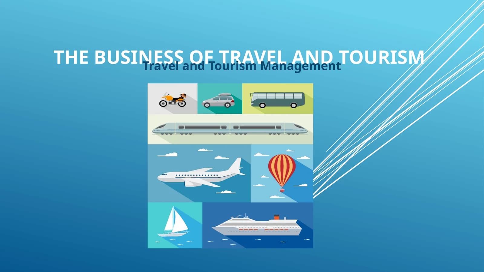 The Business of travel and tourism