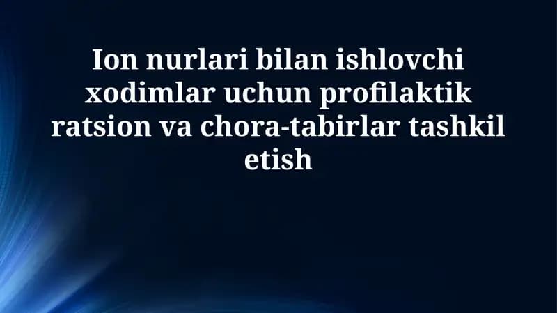 Ionlashtiruvchi nurlanish xavfi