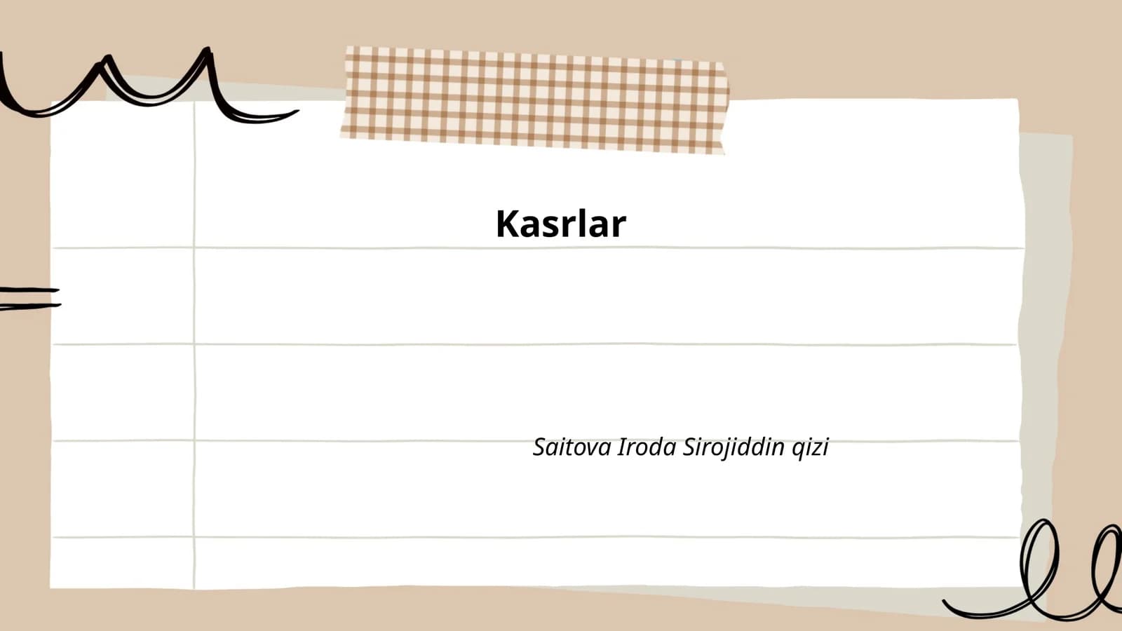 Kasrlar