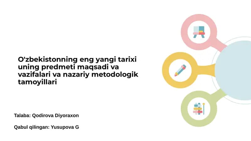 O'zbekistonning eng yangi tarixi