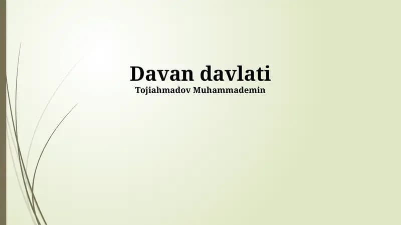 Davan davlati