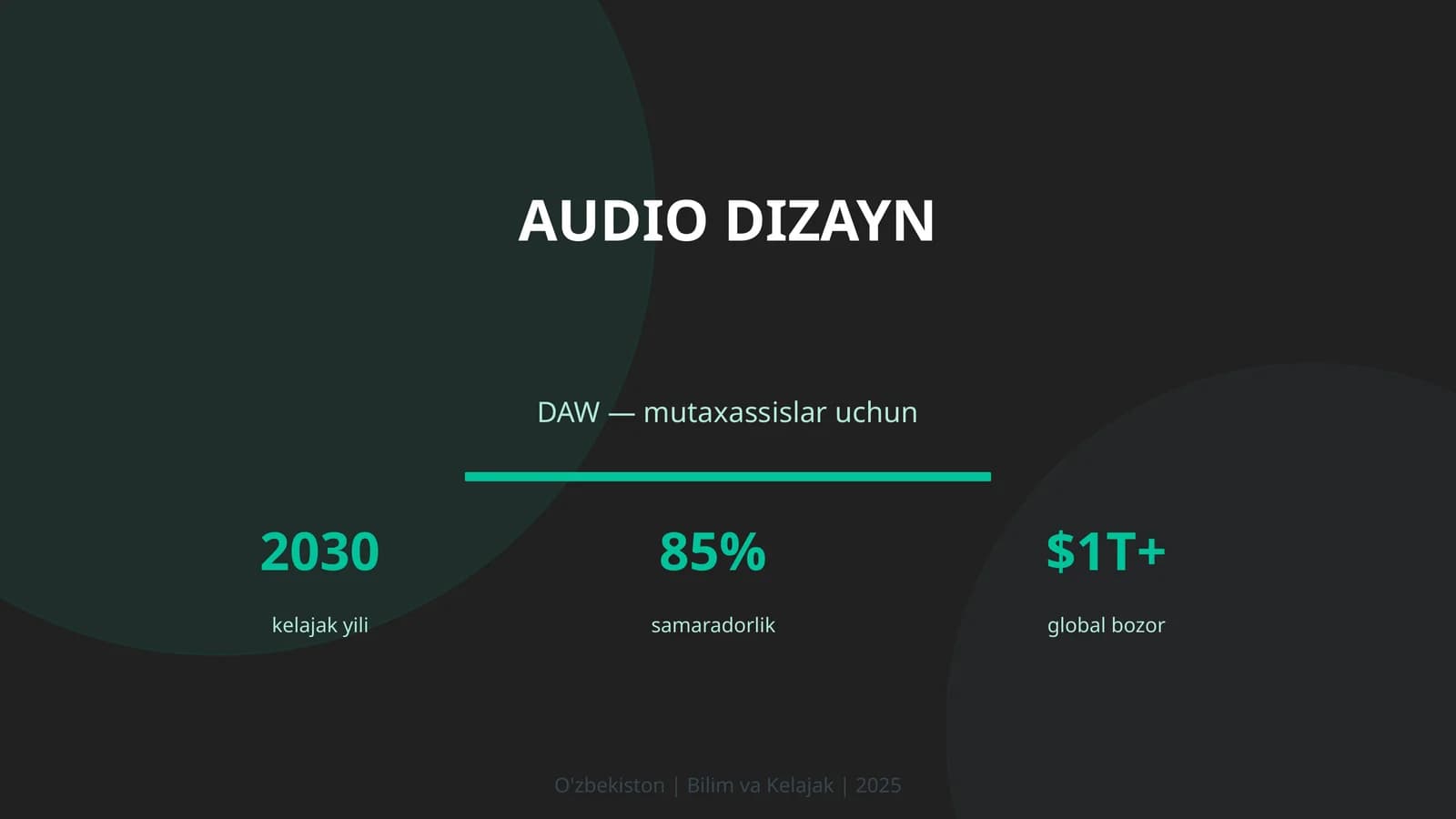 Audio dizayn