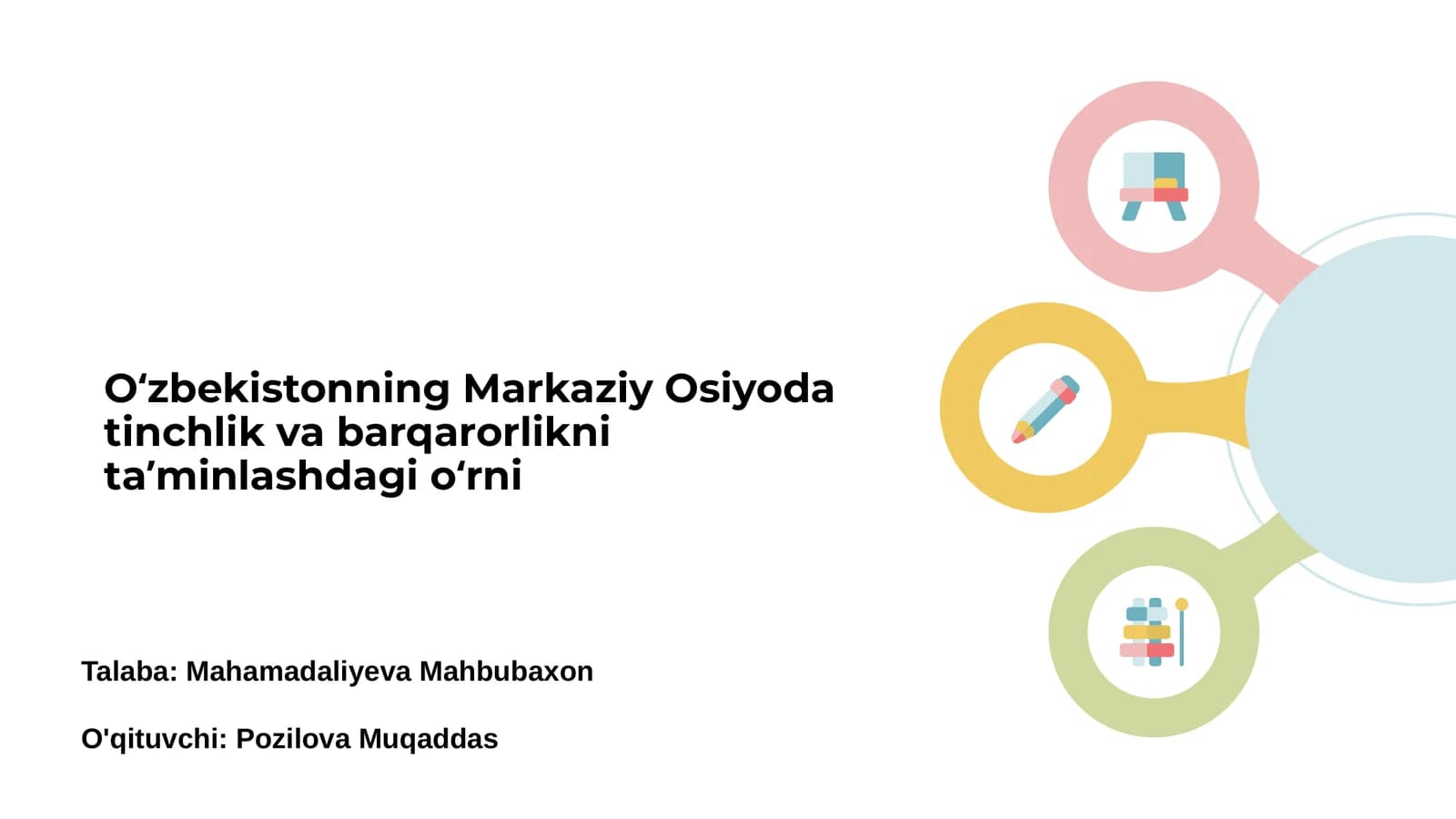 Oʻzbekistonning geografik joylashuvi