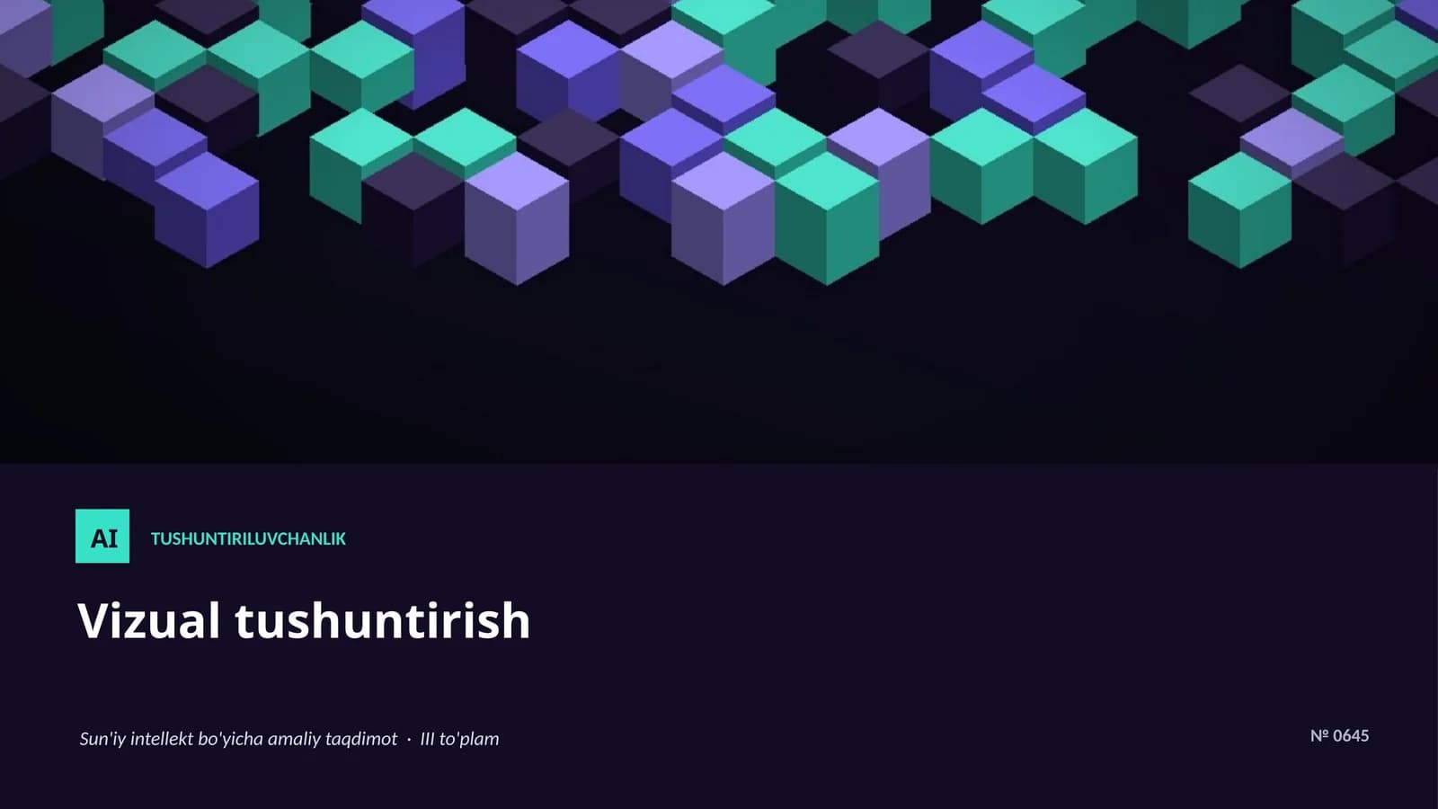 TUSHUNTIRILUVCHANLIK