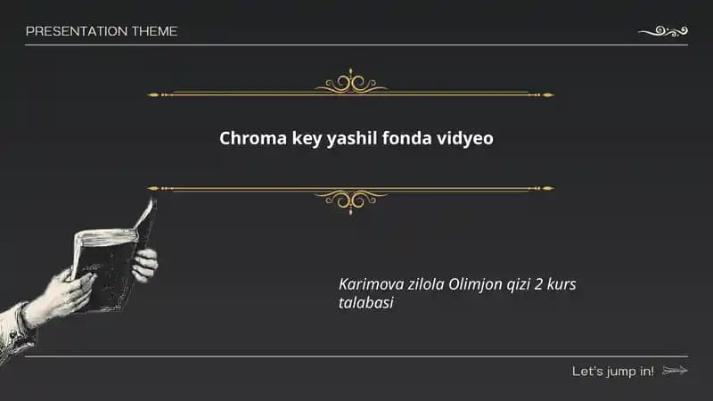 Yashil fonda texnologiyasi