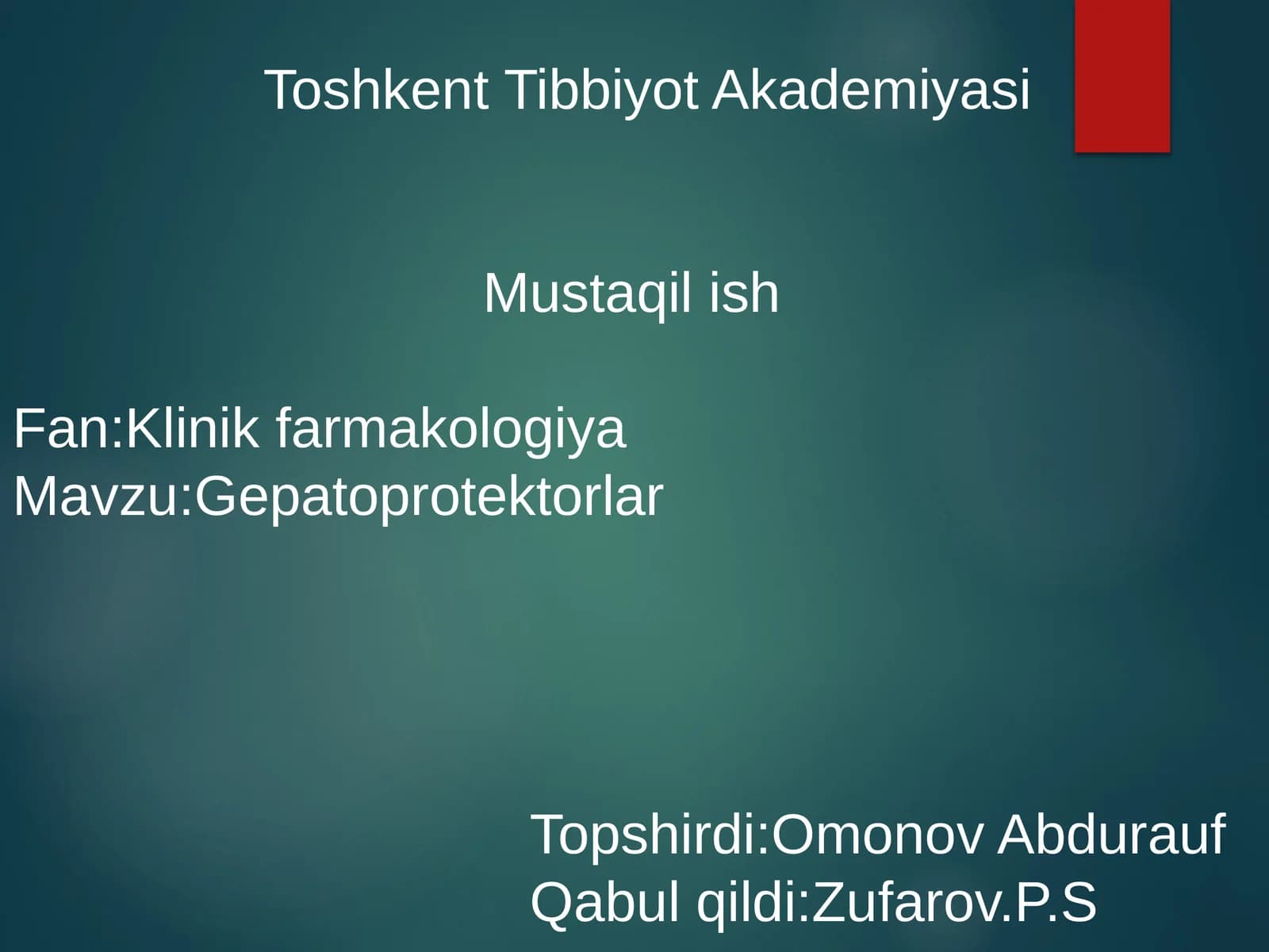 Gepatoprotektorlar