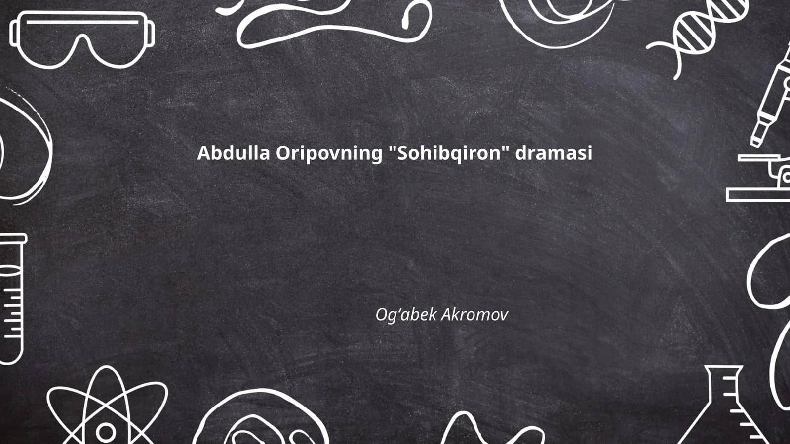 Sohibqiron dramasi