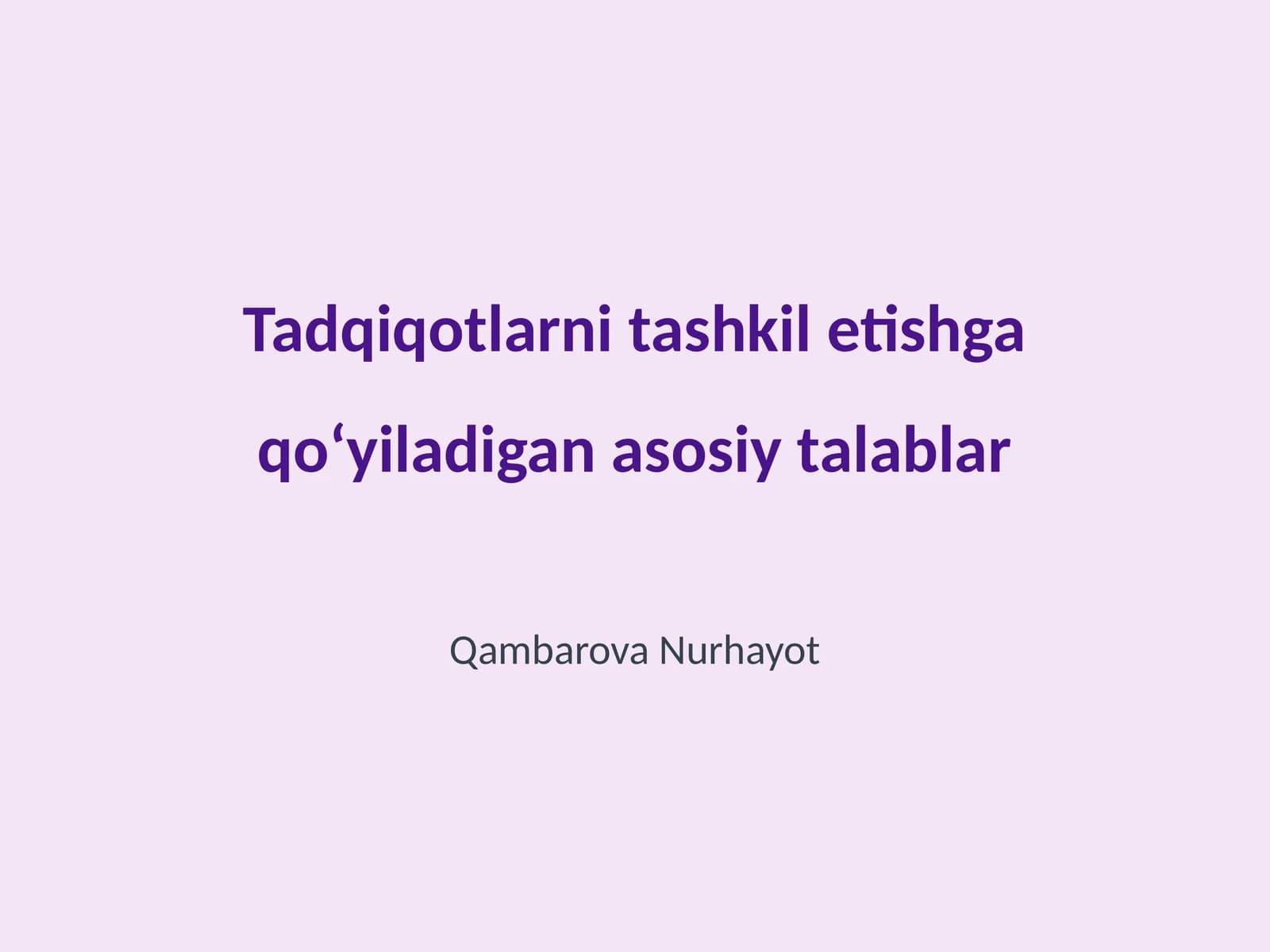 Psixologiya tadqiqotlari: maqsad va vazifalar