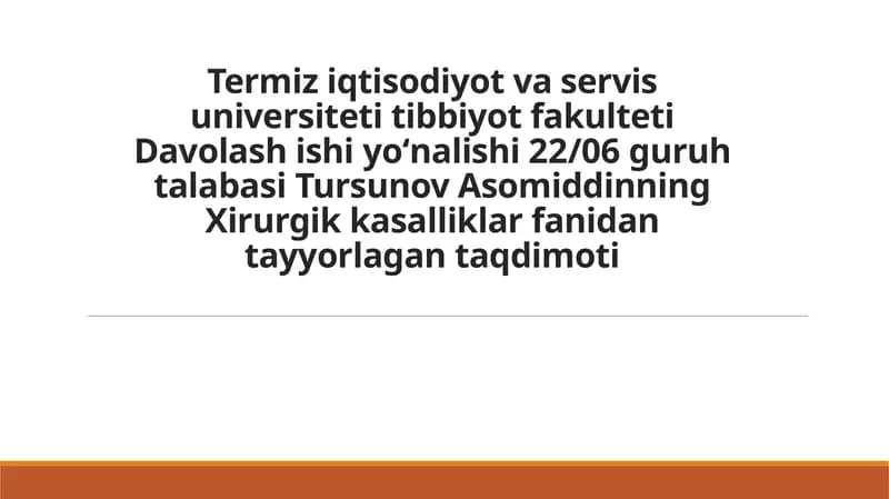 Ptiuchburchagi va oraliq churralari davolash usullari