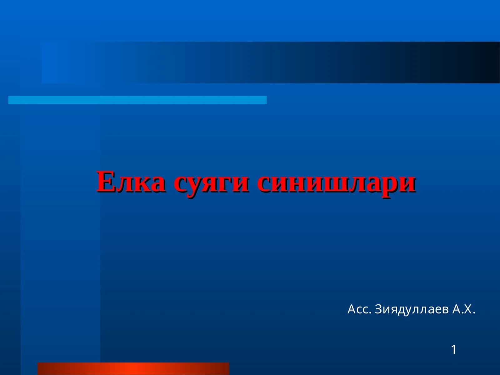 Елка суяги синишлари