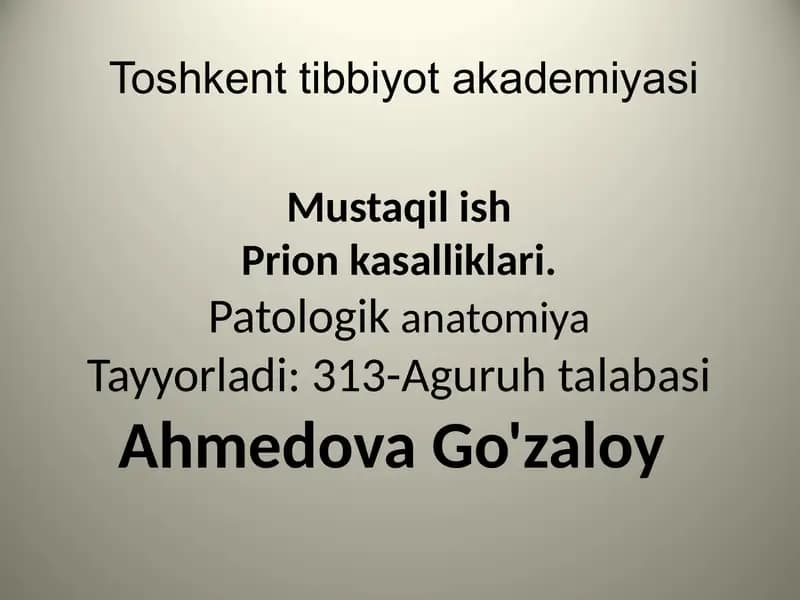 Prionlar