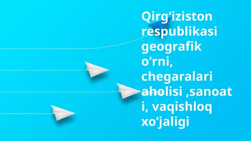 Qirgʻiziston geografiyasi