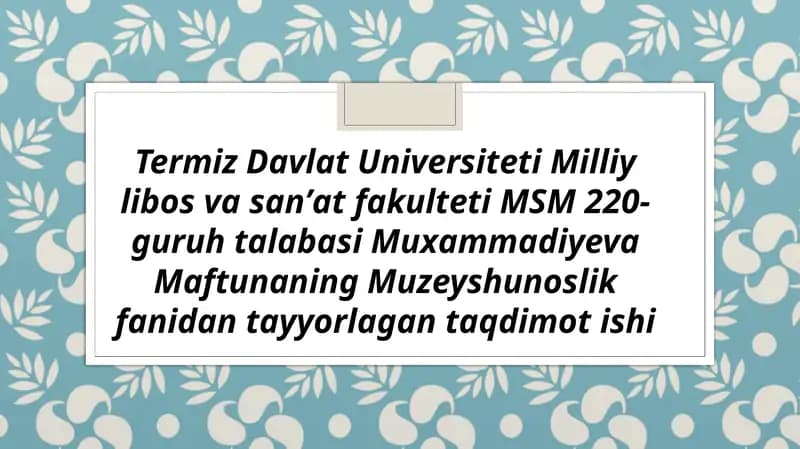 Uyg‘onish davri kabinet va galereyalari