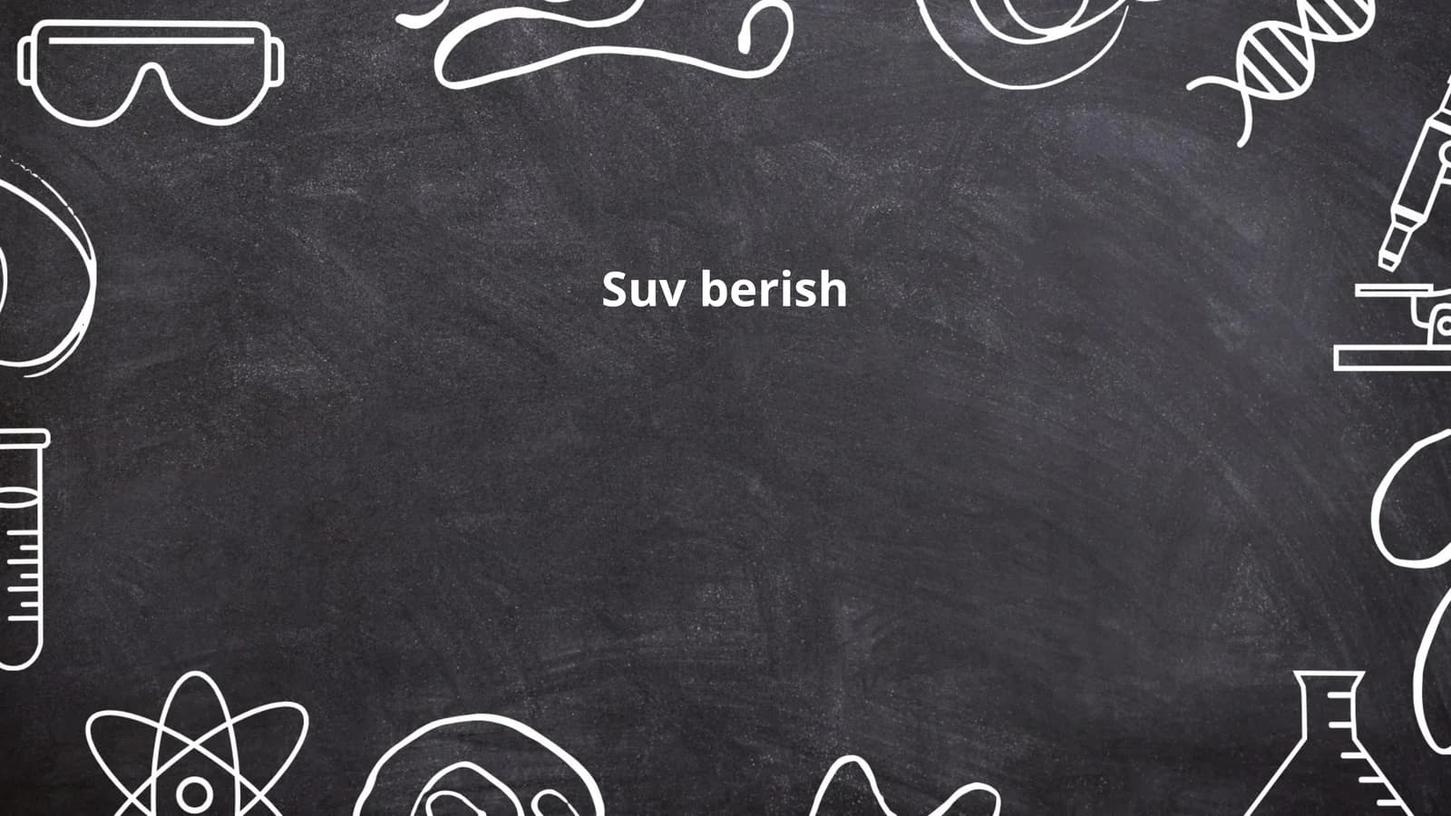 Suv berish