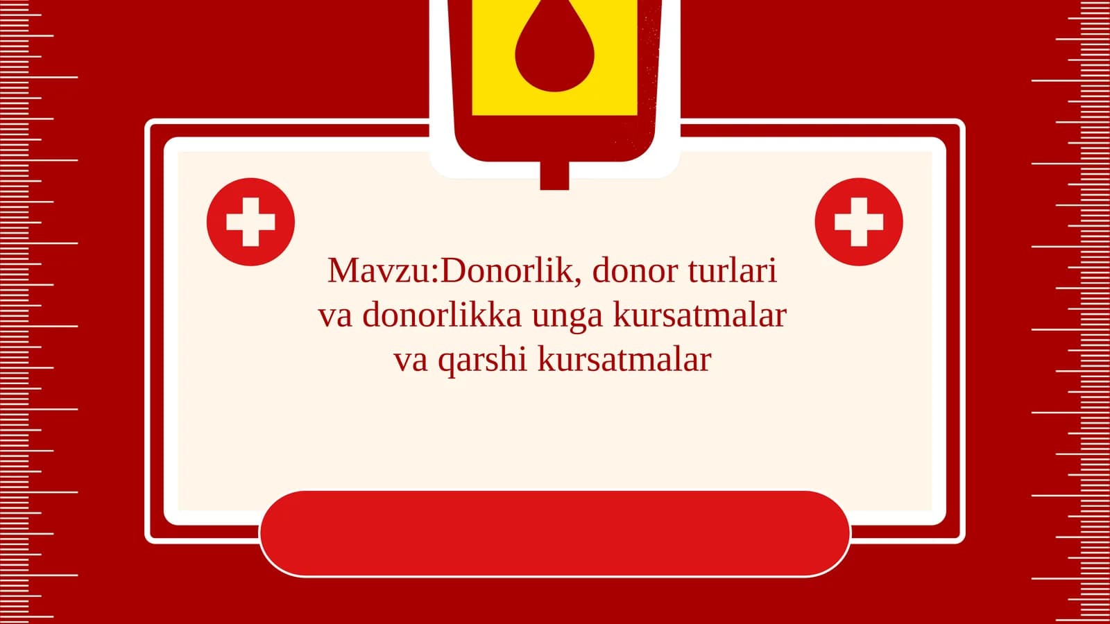 Donorlik, donorturlari va donorlikka kursatmalar va qarshi kursatmalar