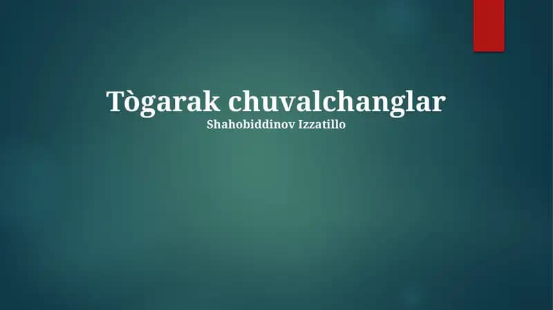 Cho'ntak Yirtqichlarining Dunyosi