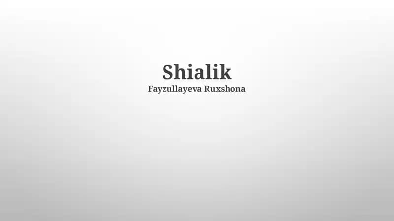 Shialik