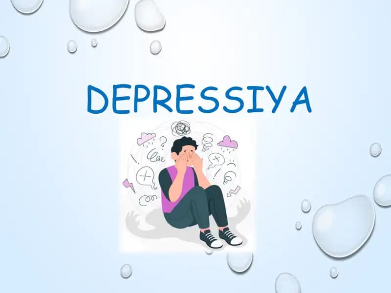 Depressiya