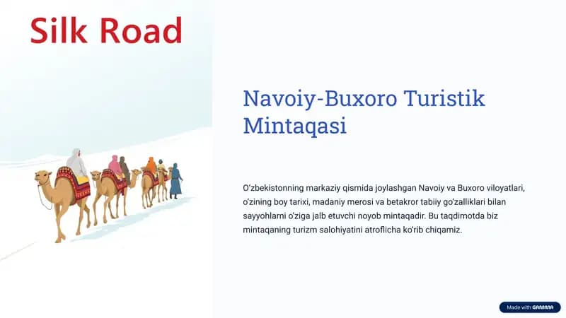 Navoiy-Buxoro Turistik Mintaqa