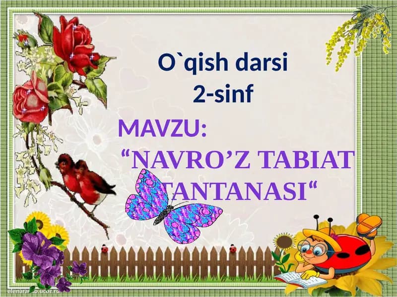 Navro'z tabiat tantanasi