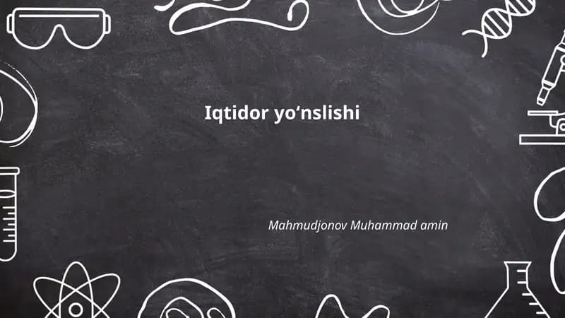 Iqtidor yoʻnslishi