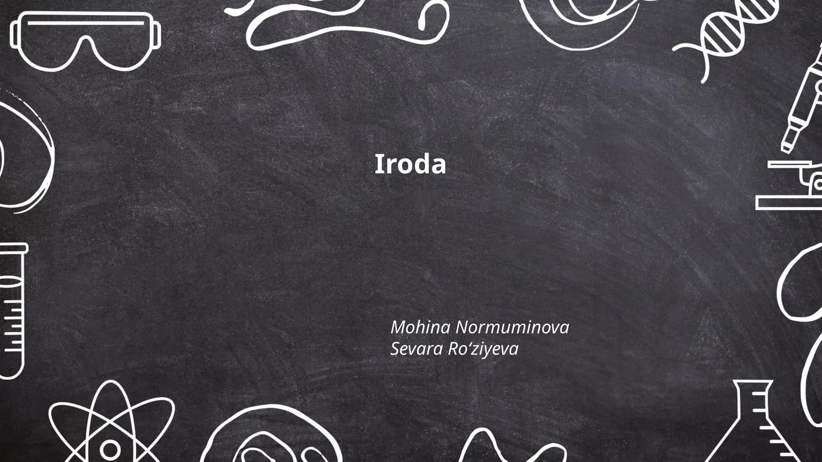 Iroda tarixi