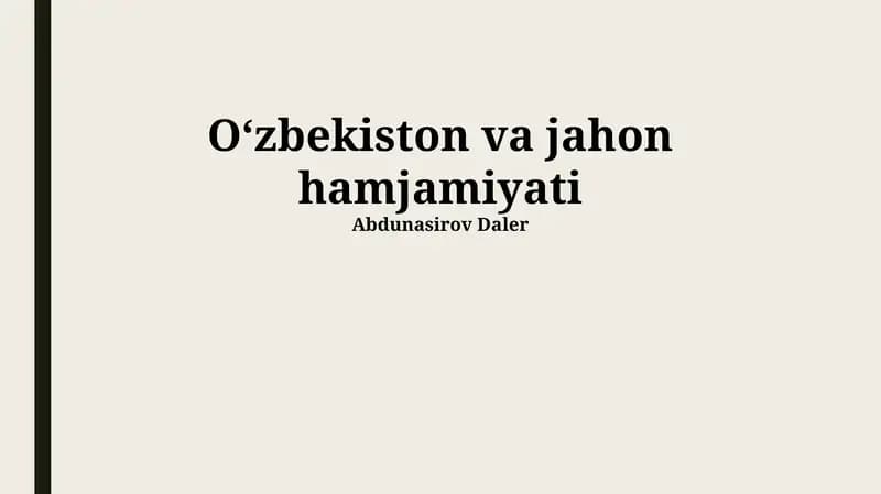 Madaniy almashinuv va turizm