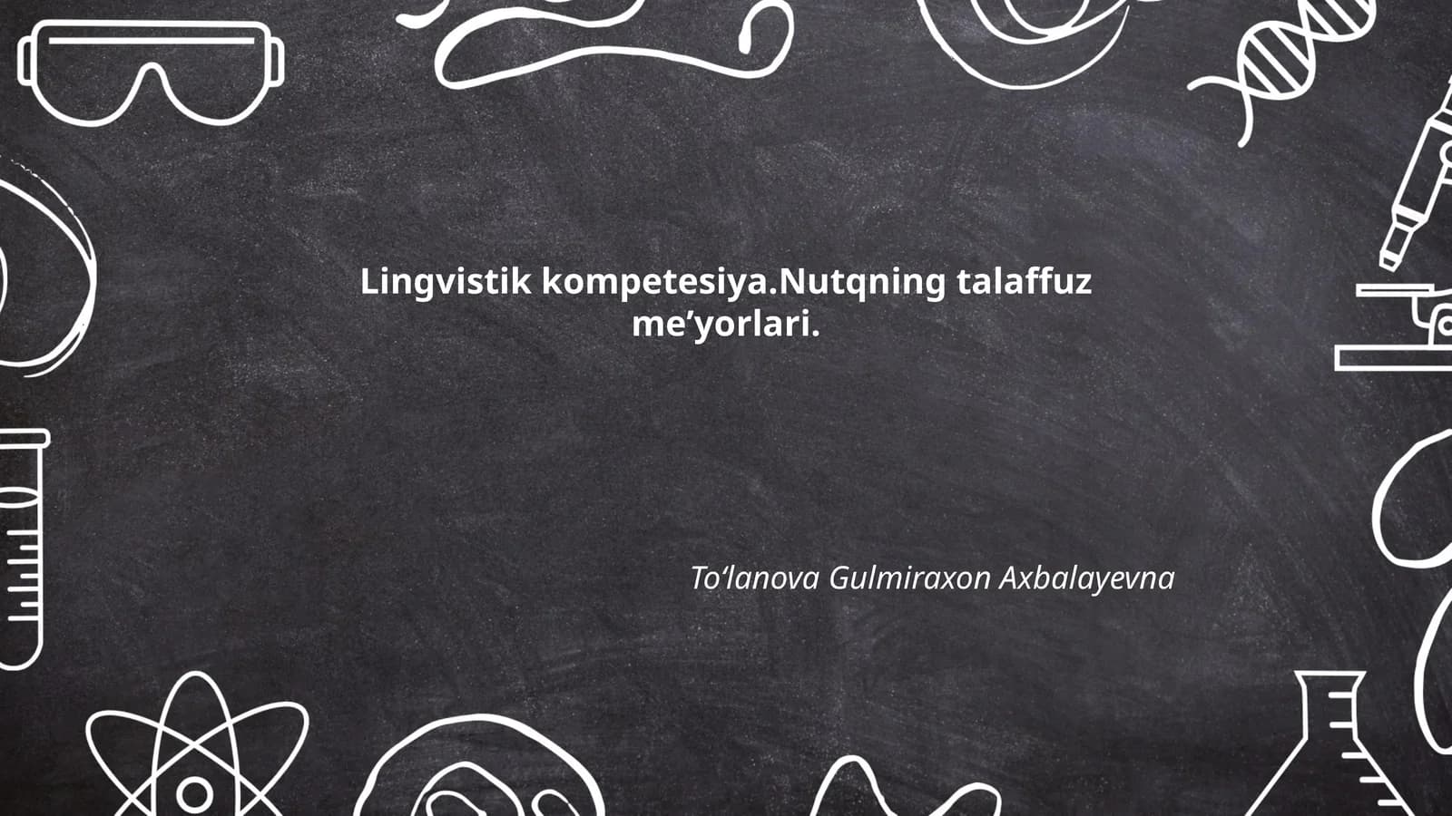 Nutqning fonetik xususiyatlari