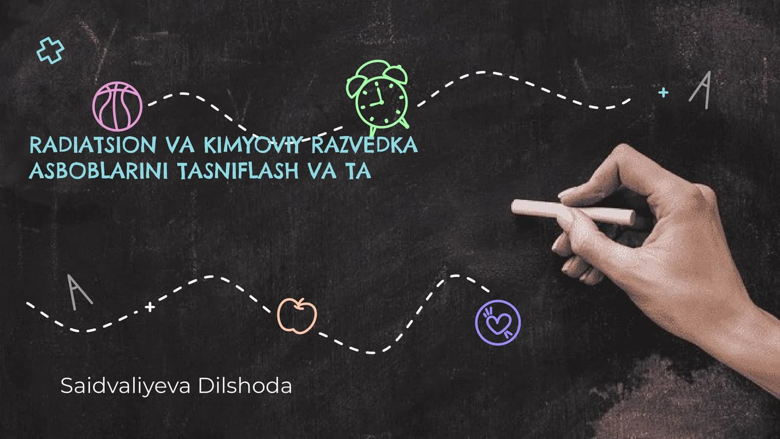 Radiatsion va Kimyoviy Razvedka Asboblari