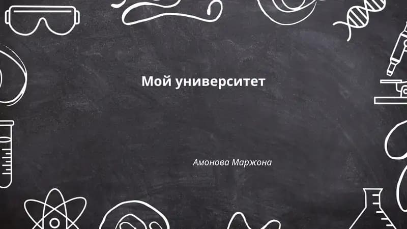 Мой университет