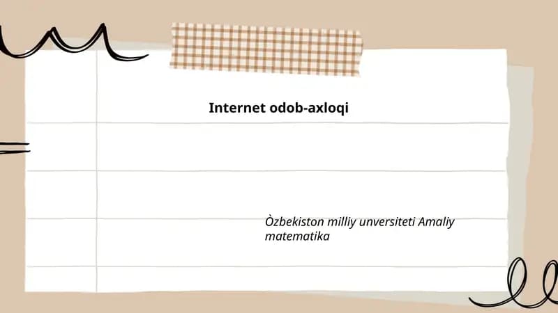 Internet odob-axloqi
