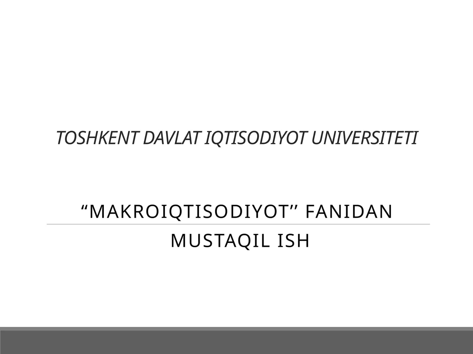 Makroiqtisodiyot Buyuk Britaniya
