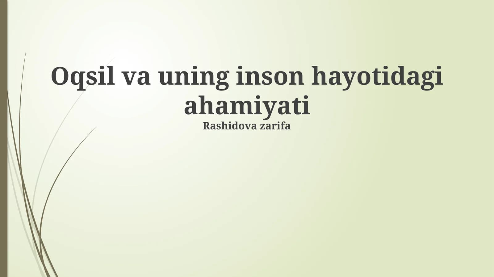 Oqsil va uning inson hayotidagi ahamiyati