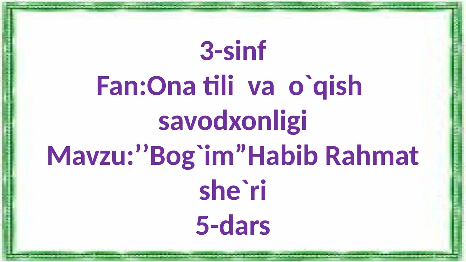 Bog`im