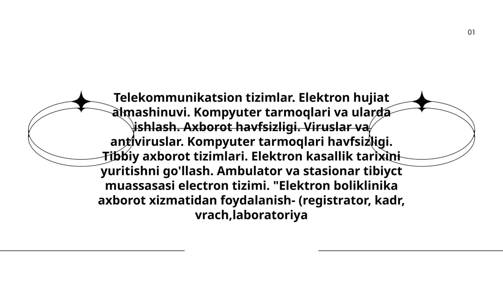 Elektron boliklinika axborot xizmatidan foydalanish