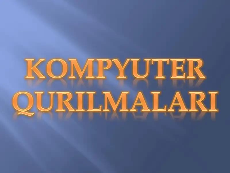 Shaxsiy kompyuterlar tarixidan