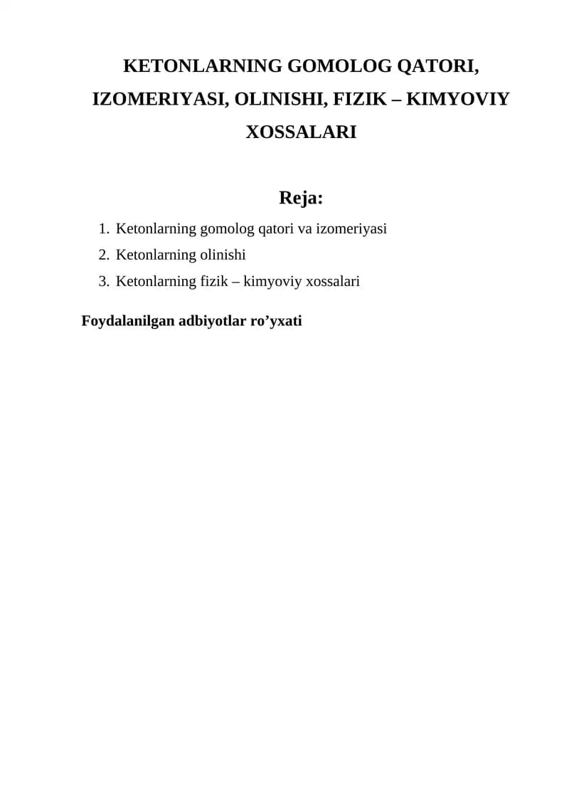Ketonlar