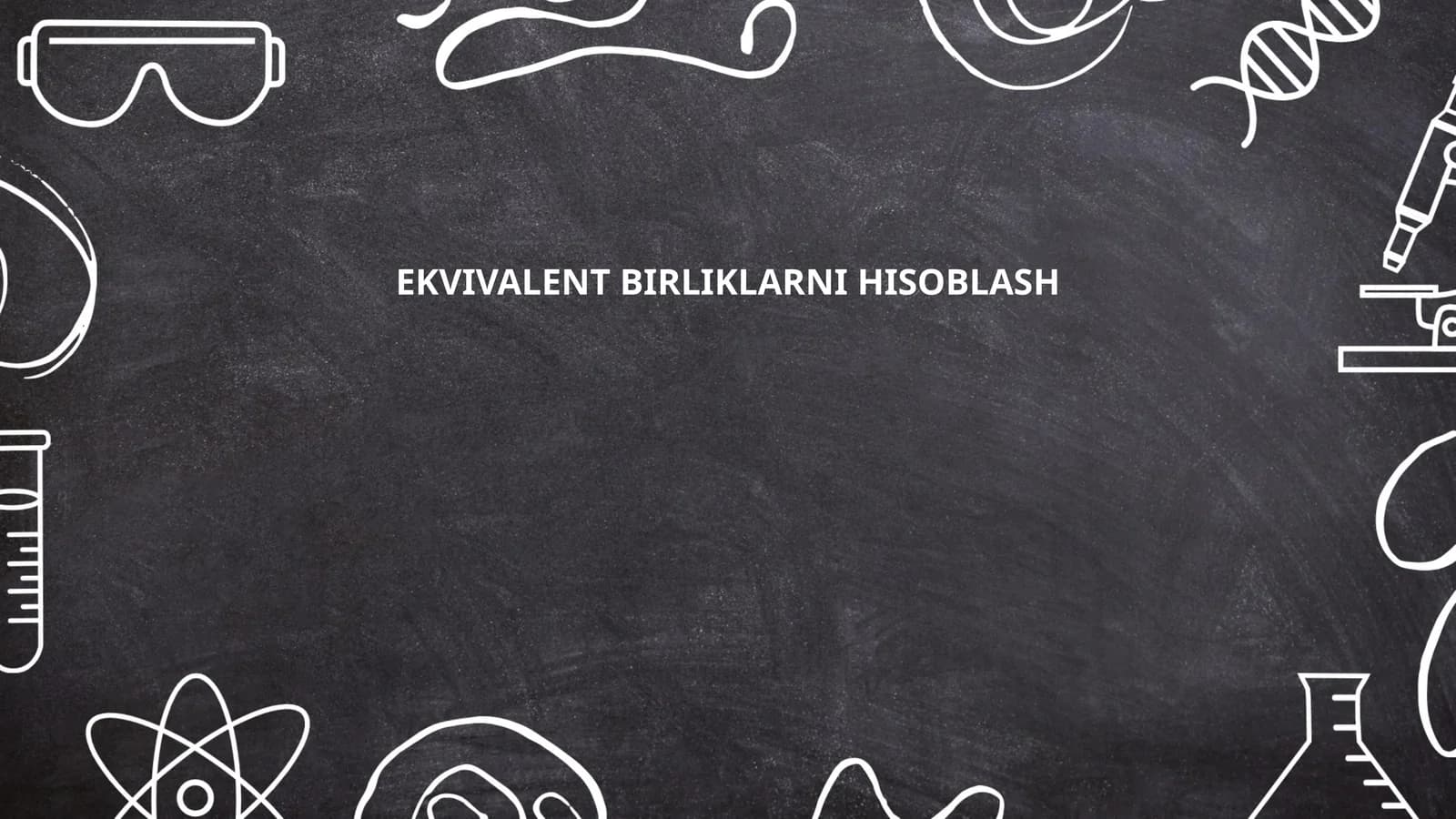 Matematik tenglama asoslari