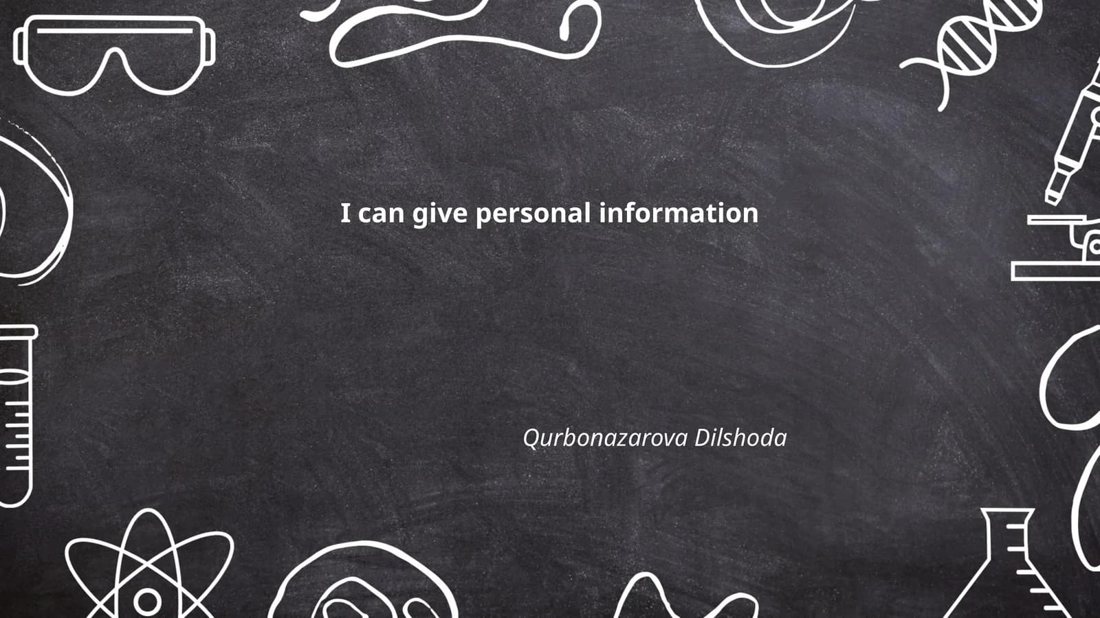 Personal Information