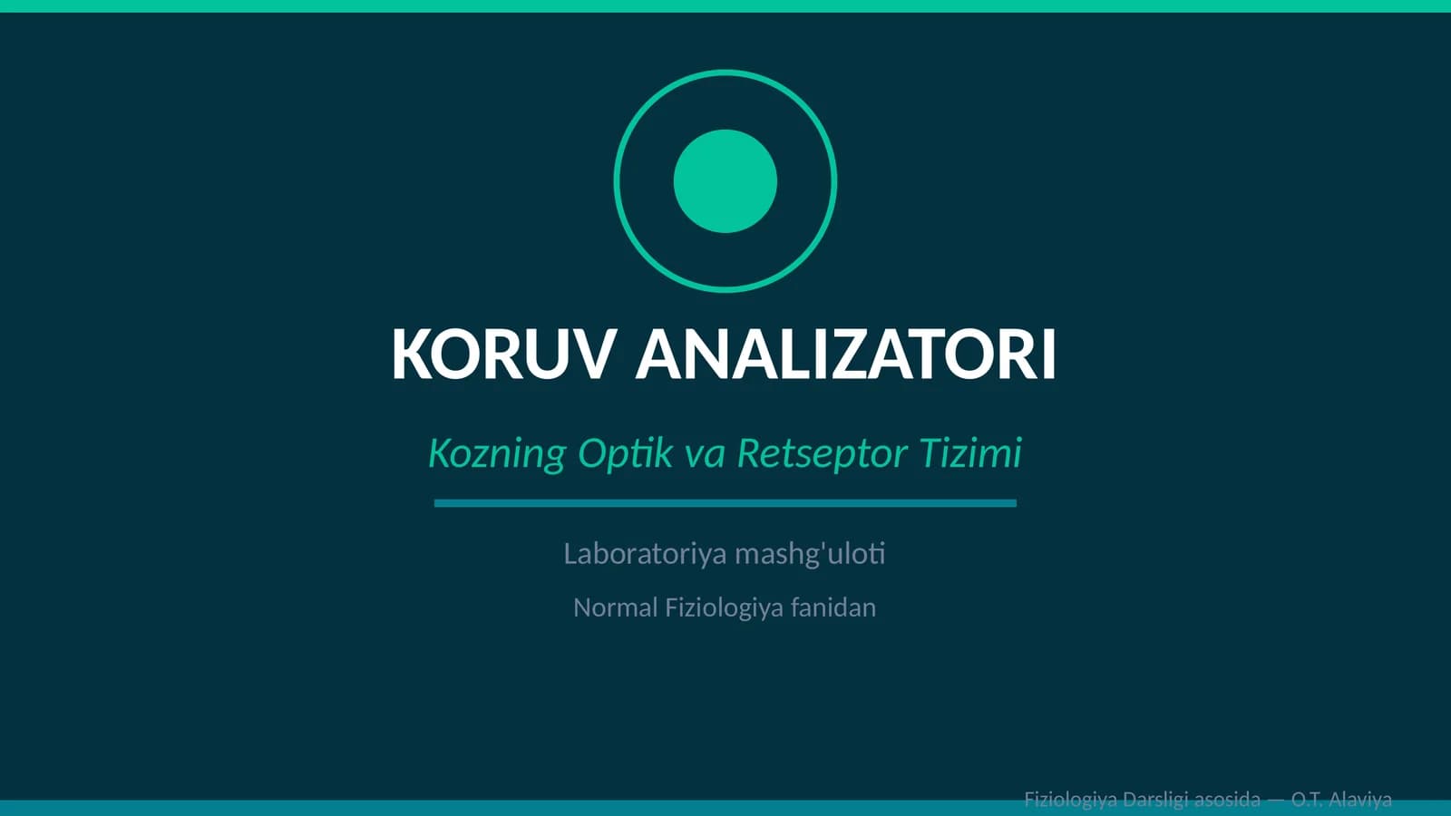 Koruv analizatori