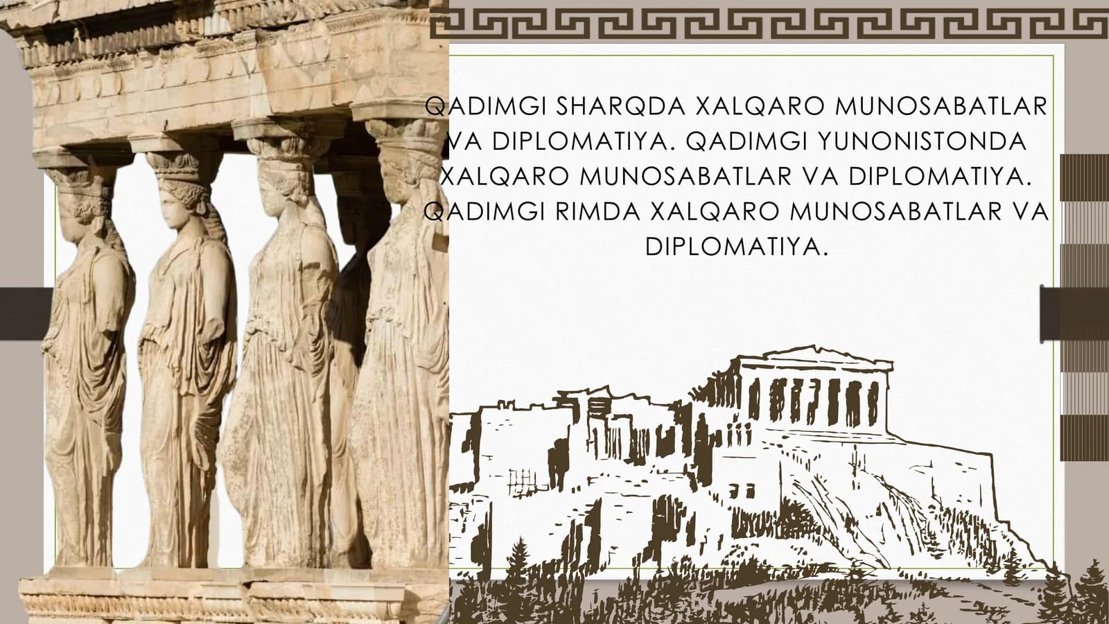 Qadimgi Sharqda Xalqaro Munosabatlar va Diplomatiya