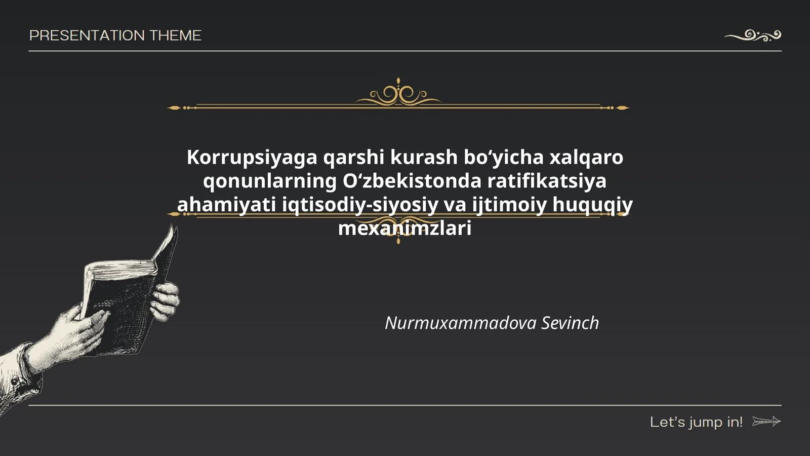 Korrupsiyaga qarshi kurash boʻyicha xalqaro qonunlarning Oʻzbekistonda ratifikatsiya ahamiyati iqtisodiy-siyosiy va ijtimoiy huquqiy mexanimzlari