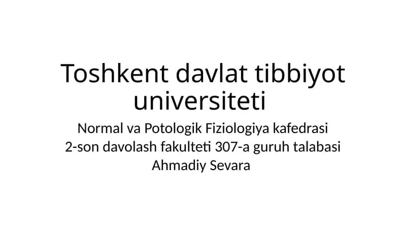 PSEVDOALLERGIYA, ATIPIK ALLERGIK KASALLIKLAR, DORI VA OZIQ-OVQAT ALLERGIYALARI