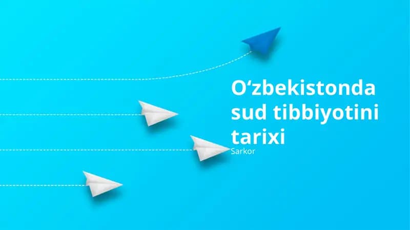 Oʻzbekistonda sud tibbiyotini tarixi