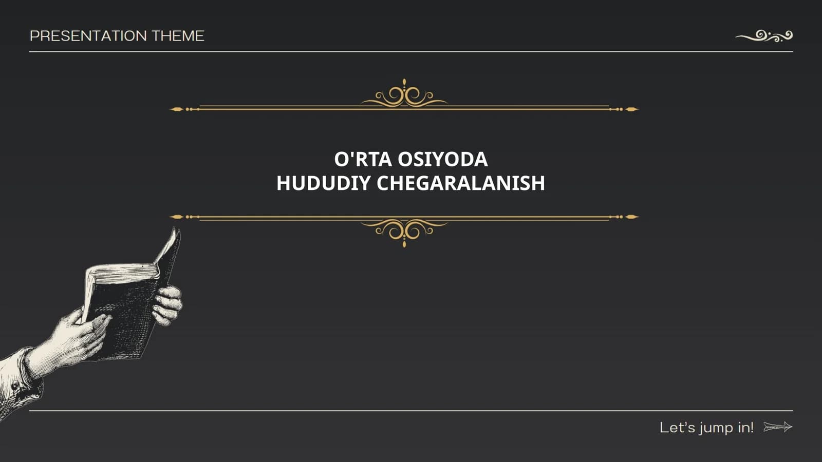 O'rta Osiyoda siyosiy hududiy chegaralash tarixi