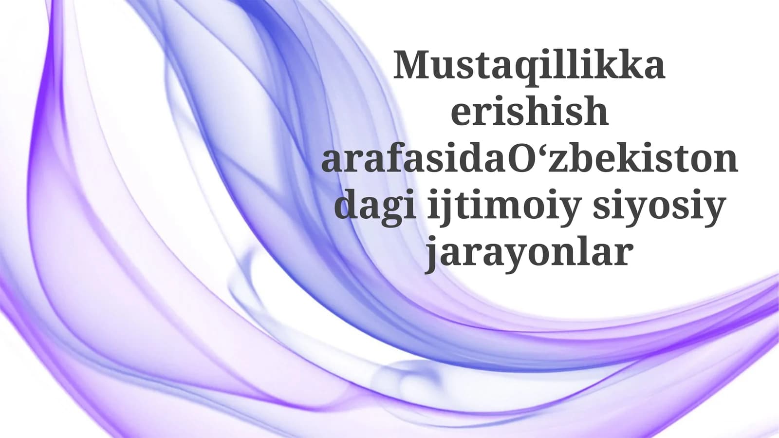 Mustaqillik Arafasida O'zbekistonning Ijtimoiy Hayoti