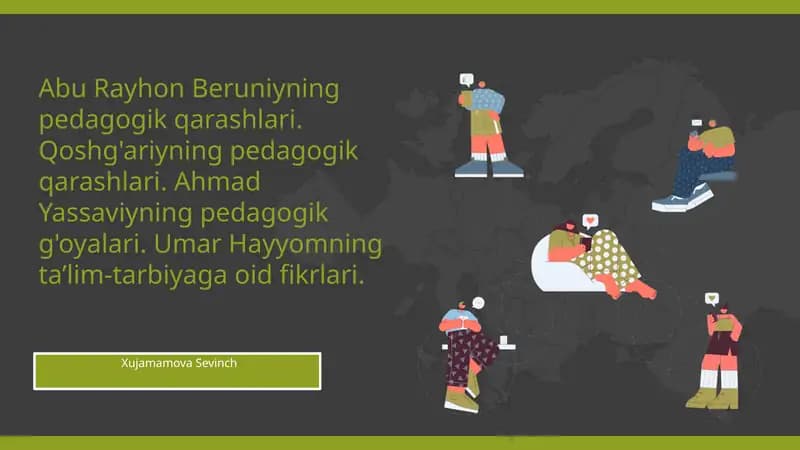 Abu Rayhon Beruniyning pedagogik qarashlari