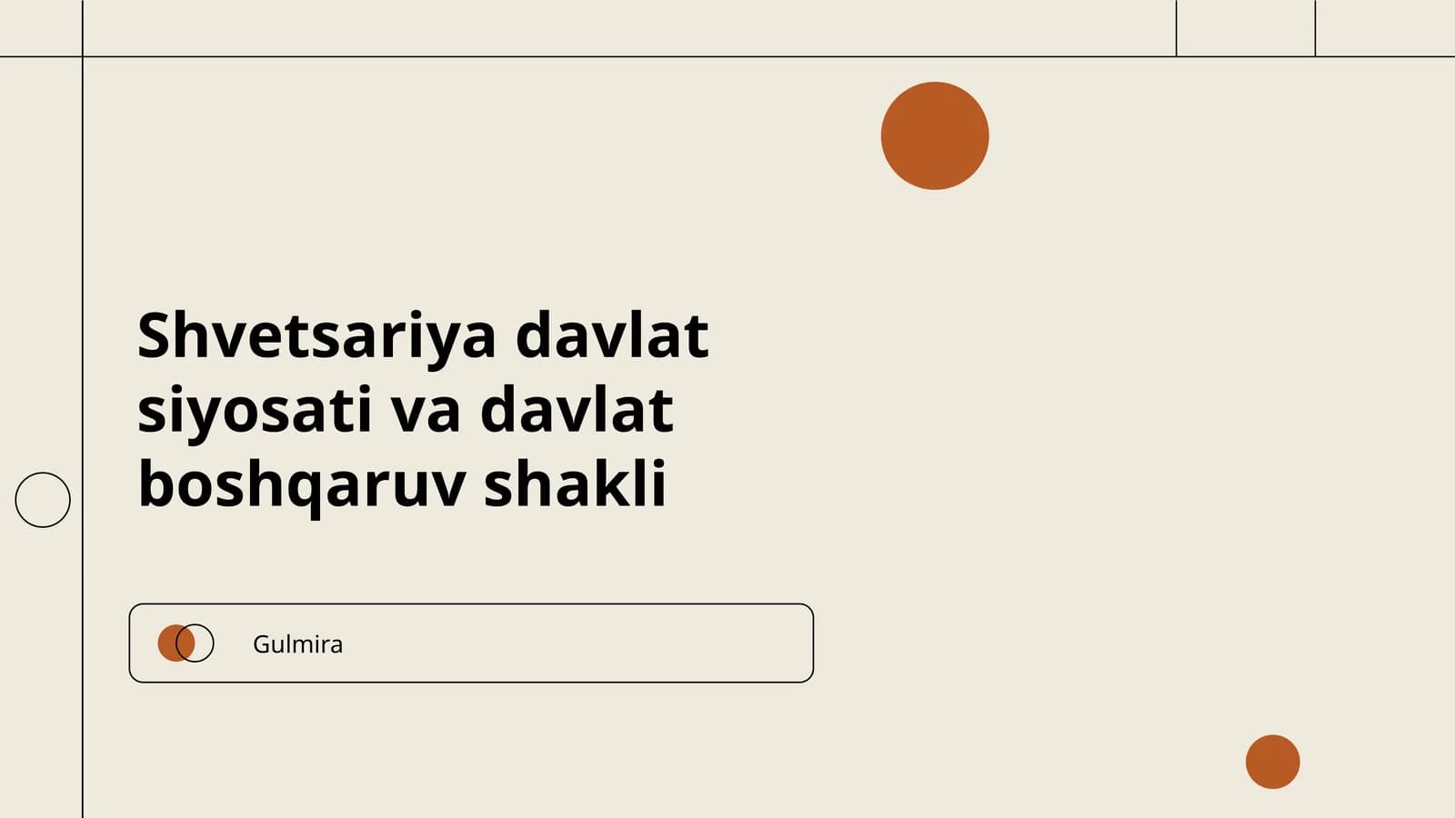 Shvetsariya davlat siyosati va davlat boshqaruv shakli